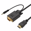 Переходник HDMI to VGA Cablexpert (A-HDMI-VGA-03-6) - Image 1
