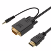 Переходник HDMI to VGA Cablexpert (A-HDMI-VGA-03-6) - Image 1