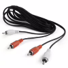 Кабель мультимедійний 2xRCA M to 2xRCA M 1.8m Cablexpert (CCA-2R2R-6) - Image 1