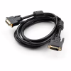 Кабель мультимедийный DVI M to DVI M 3.0m 24+1pin Vinga (VCPDCDVIMM3BK) - Image 1