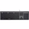 Клавіатура Vinga KB735 black-grey - Image 1