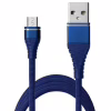 Дата кабель USB 2.0 AM to Micro 5P 1.2m 2A Blue Grand-X (NM012BL) - Image 1