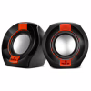 Акустическая система REAL-EL S-50 black-red (EL121100008) - Image 1