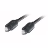 Кабель мультимедійний Optical Toslink 1.0m black REAL-EL (EL123500036) - Image 1