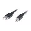 Кабель для принтера USB 2.0 AM/BM 3.0m Pro black REAL-EL (EL123500027) - Image 1