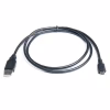 Дата кабель USB 2.0 AM to Micro 5P 2.0m Pro black REAL-EL (EL123500025) - Image 1