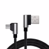 Дата кабель USB 2.0 AM to Micro 5P 1.0m Premium black REAL-EL (EL123500031) - Image 1