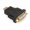 Переходник HDMI AM to DVI 24+5 F Vinga (VCPAHDMIM2DVIFBK) - Image 1