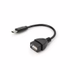 Перехідник OTG USB 2.0 AF to USB-C 0.1m Vinga (VCPDCOTGTCBK) - Image 1