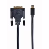 Кабель мультимедійний miniDisplayPort M to DVI M 1.8m 24+1pin Cablexpert (CC-mDPM-DVIM-6) - Image 1
