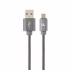 Дата кабель USB 2.0 AM to Micro 5P 1.0m Cablexpert (CC-USB2S-AMmBM-1M-BG) - Image 1