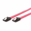 Кабель для передачі даних SATA III 0.1m Cablexpert (CC-SATAM-DATA-0.1M) - Image 1