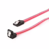 Кабель для передачі даних SATA III 0.1m угловой Cablexpert (CC-SATAM-DATA90-0.1M) - Image 1