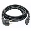 Кабель живлення Kingda С13 - CEE 7/7, переріз проводів 3x1.0, 3м (PC6065-3m) - Image 1