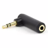 Переходник 3.5мм M / F 3.5 мм угловой Cablexpert (A-3.5M-3.5FL) - Image 1