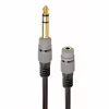 Переходник 6.35мм M / F 3.5 мм Cablexpert (A-63M35F-0.2M) - Image 1