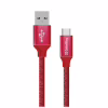 Дата кабель USB 2.0 AM to USB-C 2.0m red ColorWay (CW-CBUC008-RD) - Image 1