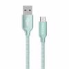 Дата кабель USB 2.0 AM to USB-C 2.0m mint ColorWay (CW-CBUC008-MT) - Image 1