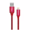 Дата кабель USB 2.0 AM to Lightning 2.0m red ColorWay (CW-CBUL007-RD) - Image 1