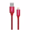 Дата кабель USB 2.0 AM to Lightning 2.0m red ColorWay (CW-CBUL007-RD) - Image 1