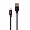 Дата кабель USB 2.0 AM to Lightning 2.0m black ColorWay (CW-CBUL007-BK) - Image 1