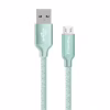 Дата кабель USB 2.0 AM to Micro 5P 2.0m mint ColorWay (CW-CBUM009-MT) - Image 1