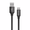 Дата кабель USB 2.0 AM to Micro 5P 2.0m black ColorWay (CW-CBUM009-BK) - Image 1
