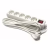 Сетевой фильтр питания PowerPlant 3 м, 5 розеток, 3x1.0мм2 (PPSA08M30S5) - Image 1