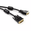Кабель мультимедийный DVI M to DVI M 1.8m 24+1pin Vinga (VCPDCDVIMM1.8BK) - Image 1
