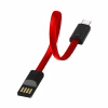 Дата кабель USB 2.0 AM to Lightning 0.22m red ColorWay (CW-CBUL021-RD) - Image 1