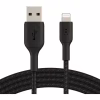 Дата кабель USB 2.0 AM to Lightning 1.0m black Belkin (CAA002BT1MBK) - Image 1