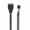 Кабель для передачі даних USB 2.0 to USB 3.0 0.15m Cablexpert (CC-U3U2-01) - Image 1