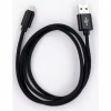 Дата кабель USB 2.0 AM to Micro 5P 1.0m black Dengos (NTK-M-MT-BLACK) - Image 1