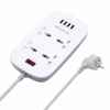 Мережевий фільтр живлення ColorWay 4 розетки/4USB White 1.8м (1QC3.0 + 3 AUTO ID) (CW-CHU44QW) - Image 1