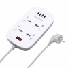 Сетевой фильтр питания ColorWay 4 розетки/4USB White 1.8м (1QC3.0 + 3 AUTO ID) (CW-CHU44QW) - Image 1