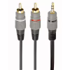Кабель мультимедійний 3.5mm M to 2xRCA M 1.5m Cablexpert (CCA-352-1.5M) - Image 1