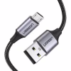 Дата кабель USB 2.0 AM to Micro 5P 1.0m US290 Aluminum Braid Black UGREEN (60146) - Image 1