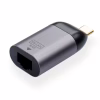 Перехідник USB-C to RJ45 Ethernet 1000Mbps compact Vinga (VCPATCLGBC) - Image 1