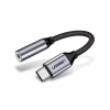 Переходник USB-C to 3.5mm F 0.10m AV142 (Gray) Ugreen (30632) - Image 1