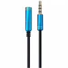 Кабель мультимедийный 3.5mm M to 3.5mm F 1.0m (4pin) Maxxter (A-3434-1m) - Image 1