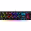 Клавиатура Vinga KBGM-100 LED Blue Switch USB Black (KBGM-100 Black) - Image 1