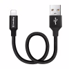 Дата кабель USB 2.0 AM to Lightning 0.25m black ColorWay (CW-CBUL048-BK) - Image 1