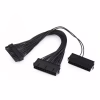 Переходник MB power connector splitter 24-pin, 0.3m Cablexpert (CC-PSU24-01) - Image 1