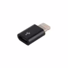 Перехідник Lightning to Micro USB Lapara (LA-Lightning-MicroUSB-adaptor black) - Image 1