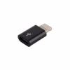 Переходник Lightning to Micro USB Lapara (LA-Lightning-MicroUSB-adaptor black) - Image 1