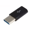 Переходник Type-C to Micro USB Lapara (LA-Type-C-MicroUSB-adaptor black) - Image 1