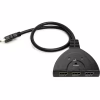 Переходник HDMI to HDMI 3x1 PowerPlant (CA912070) - Image 1