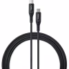 Дата кабель USB-C to USB-C 1.0m 60W Nylon Vinga (VCDCCCM331) - Image 1