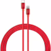 Дата кабель USB-C to Lightning 1.0m 20W Nylon Red Vinga (VCDCCLM531) - Image 1