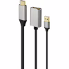 Перехідник Cablexpert HDMI to DisplayPort 4K 60Hz (A-HDMIM-DPF-02) - Image 1